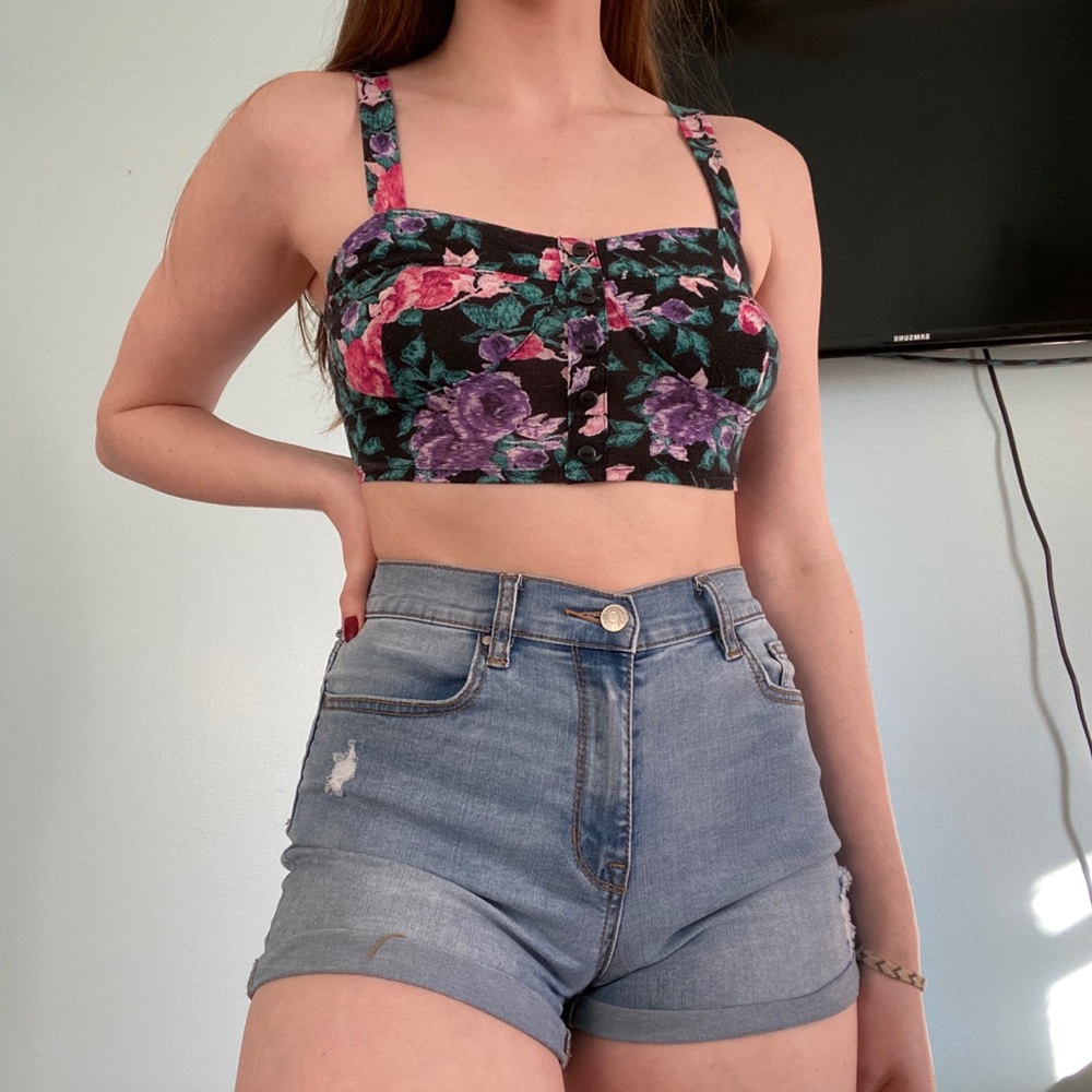 Cropped Bralette Top